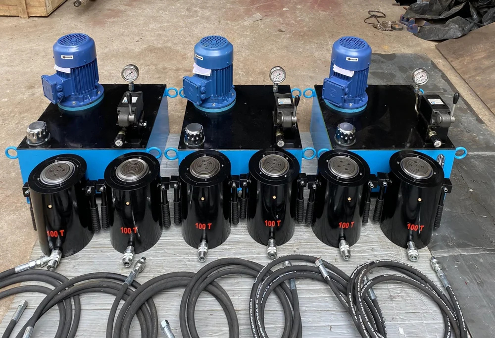 Krishna Engineering Manufacturer Exporter Supplier Producer Hydraulic Power Pack from Ahmedabad Gujarat India